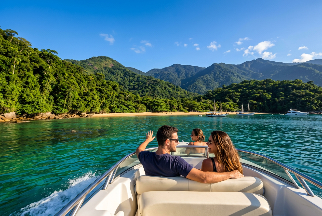 Passeio de Lancha Privativa - Ilha Grande